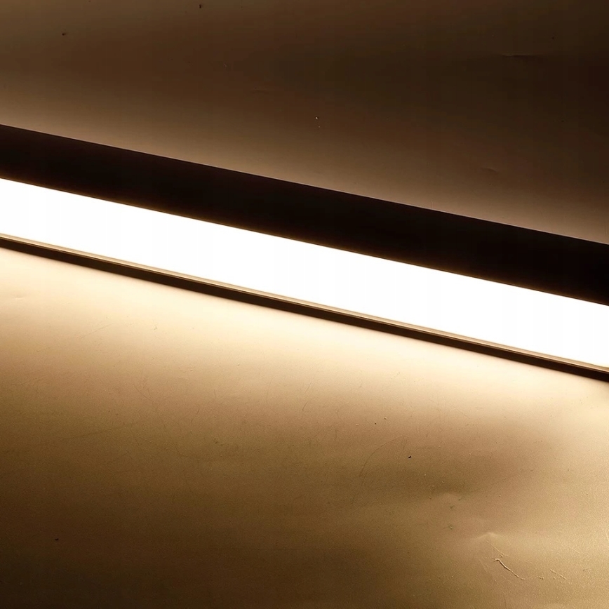 Lámpara colgante LED con cable LED/44W/230V 4000K 120 cm negro