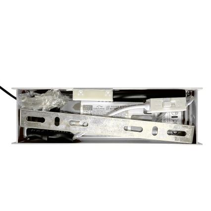 Lámpara colgante LED con cable LINEA LED/36W/230V 3000/4000/5700K CRI 90 blanca