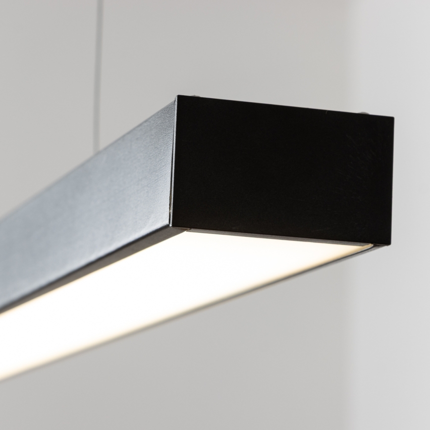 Lámpara colgante LED de techo CYNIDECO LED/30W/230V 4000K negro