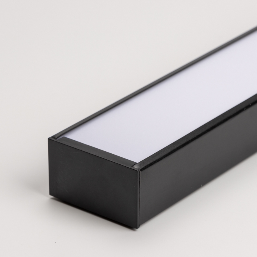 Lámpara colgante LED de techo CYNIDECO LED/30W/230V 4000K negro