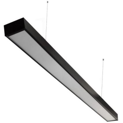 Lámpara colgante LED de techo CYNIDECO LED/30W/230V 4000K negro