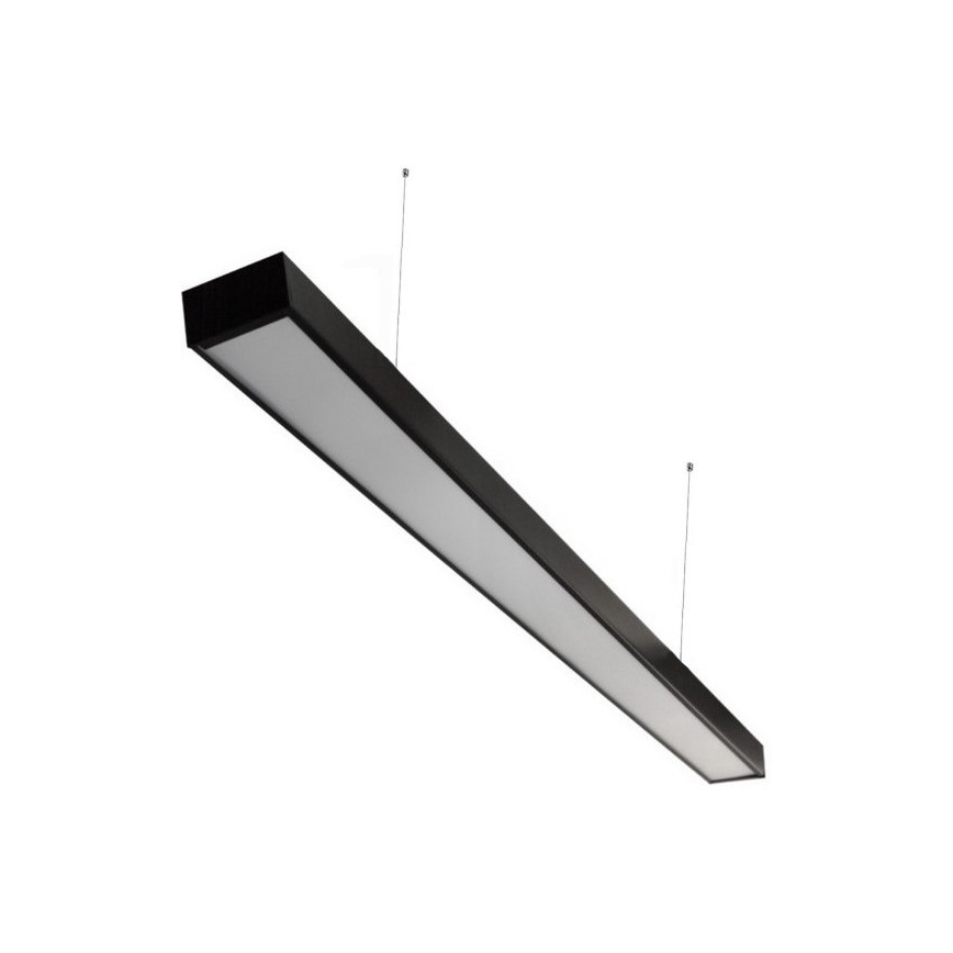 Lámpara colgante LED de techo CYNIDECO LED/30W/230V 4000K negro