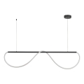 Lámpara colgante LED en cable MELECA LED/36W/230V 3000/4000/6000K 160 cm negra
