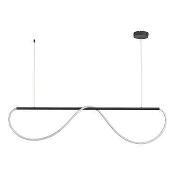 Lámpara colgante LED en cable MELECA LED/36W/230V 3000/4000/6000K 160 cm negra