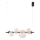 Lámpara colgante LED en cable PLAYA LED/12W/230V, negra