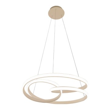 Lámpara colgante LED en cable RIBBON LED/42W/230V beige