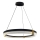 Lámpara colgante LED en cable TRIANGLE LED/40W/230V 3000/4000/6000K, diámetro 60 cm, negra