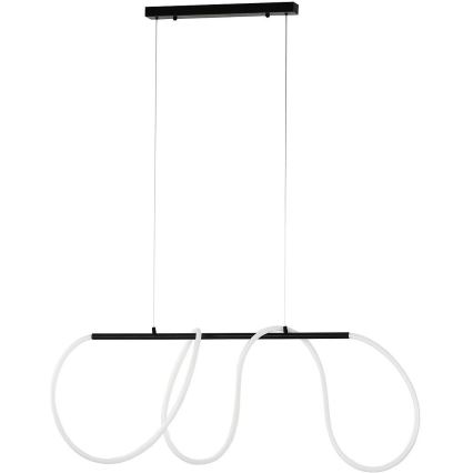 Lámpara colgante LED FLEXI con cable, 45W/230V, 4000K, negra