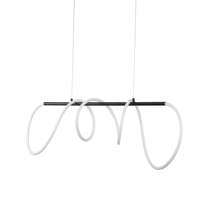 Lámpara colgante LED FLEXI con cable, 45W/230V, 4000K, negra