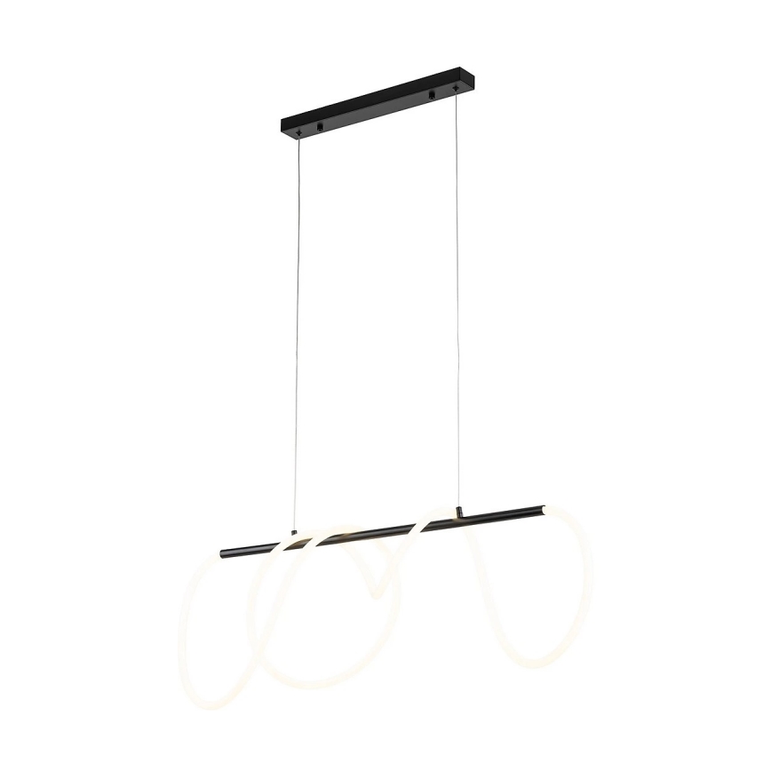 Lámpara colgante LED FLEXI con cable, 45W/230V, 4000K, negra