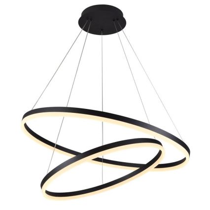 Lámpara colgante LED regulable con cable LED/100W/230V 3000-6500K Ø 80 cm + mando a distancia