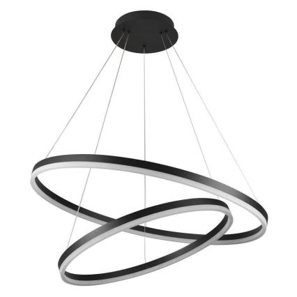 Lámpara colgante LED regulable con cable LED/100W/230V 3000-6500K Ø 80 cm + mando a distancia