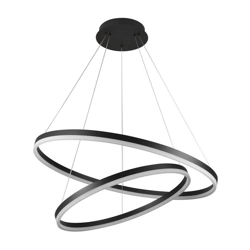 Lámpara colgante LED regulable con cable LED/100W/230V 3000-6500K Ø 80 cm + mando a distancia