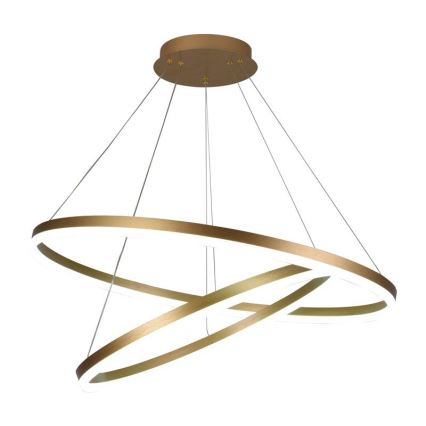 Lámpara colgante LED regulable con cable LED/100W/230V 3000-6500K Ø 80 cm + mando a distancia