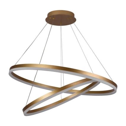 Lámpara colgante LED regulable con cable LED/100W/230V 3000-6500K Ø 80 cm + mando a distancia