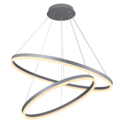 Lámpara colgante LED regulable con cable LED/100W/230V 3000-6500K Ø 80 cm + mando a distancia