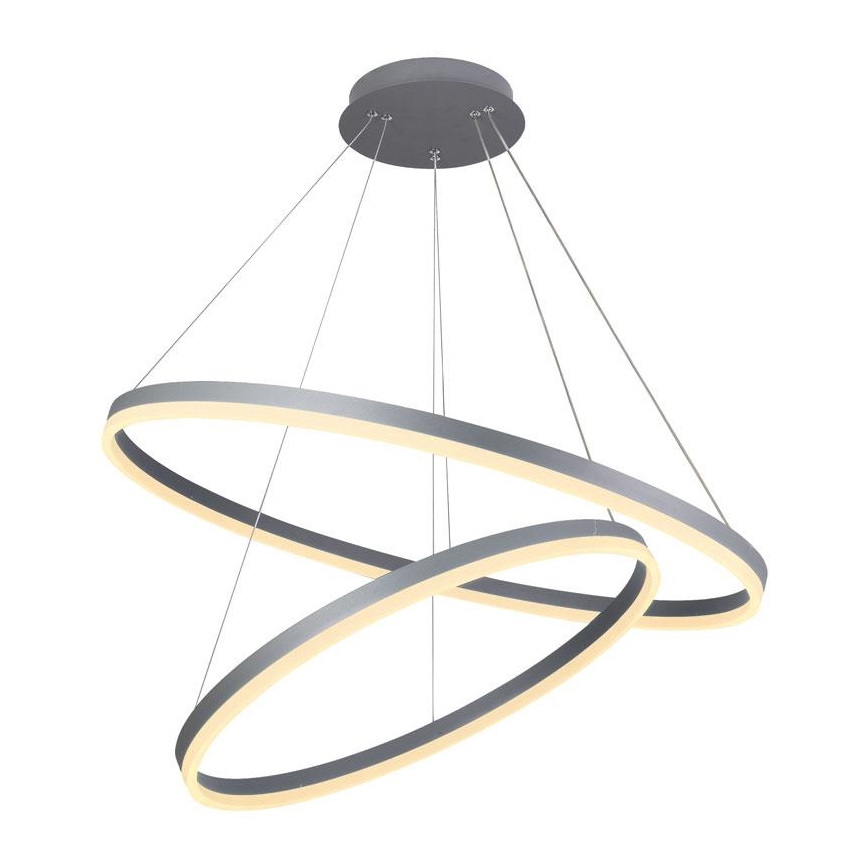 Lámpara colgante LED regulable con cable LED/100W/230V 3000-6500K Ø 80 cm + mando a distancia