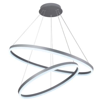 Lámpara colgante LED regulable con cable LED/100W/230V 3000-6500K Ø 80 cm + mando a distancia