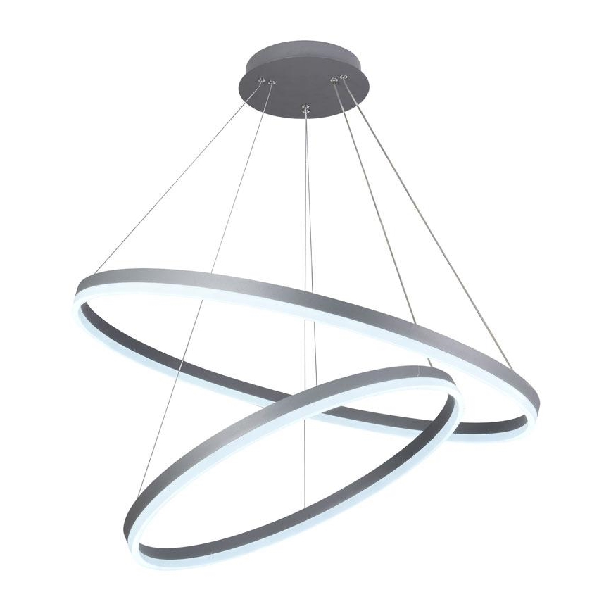 Lámpara colgante LED regulable con cable LED/100W/230V 3000-6500K Ø 80 cm + mando a distancia