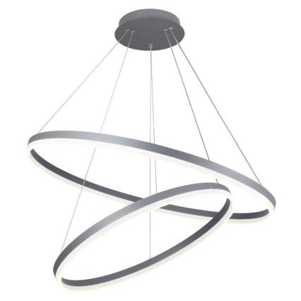 Lámpara colgante LED regulable con cable LED/100W/230V 3000-6500K Ø 80 cm + mando a distancia