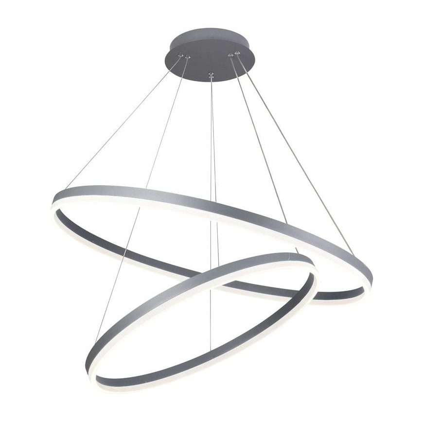 Lámpara colgante LED regulable con cable LED/100W/230V 3000-6500K Ø 80 cm + mando a distancia