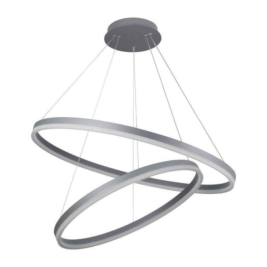 Lámpara colgante LED regulable con cable LED/100W/230V 3000-6500K Ø 80 cm + mando a distancia