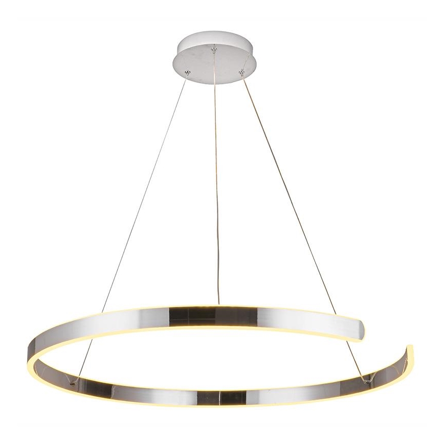 Lámpara colgante LED regulable con cable LED/100W/230V 3000-6500K Ø 80 cm + mando a distancia