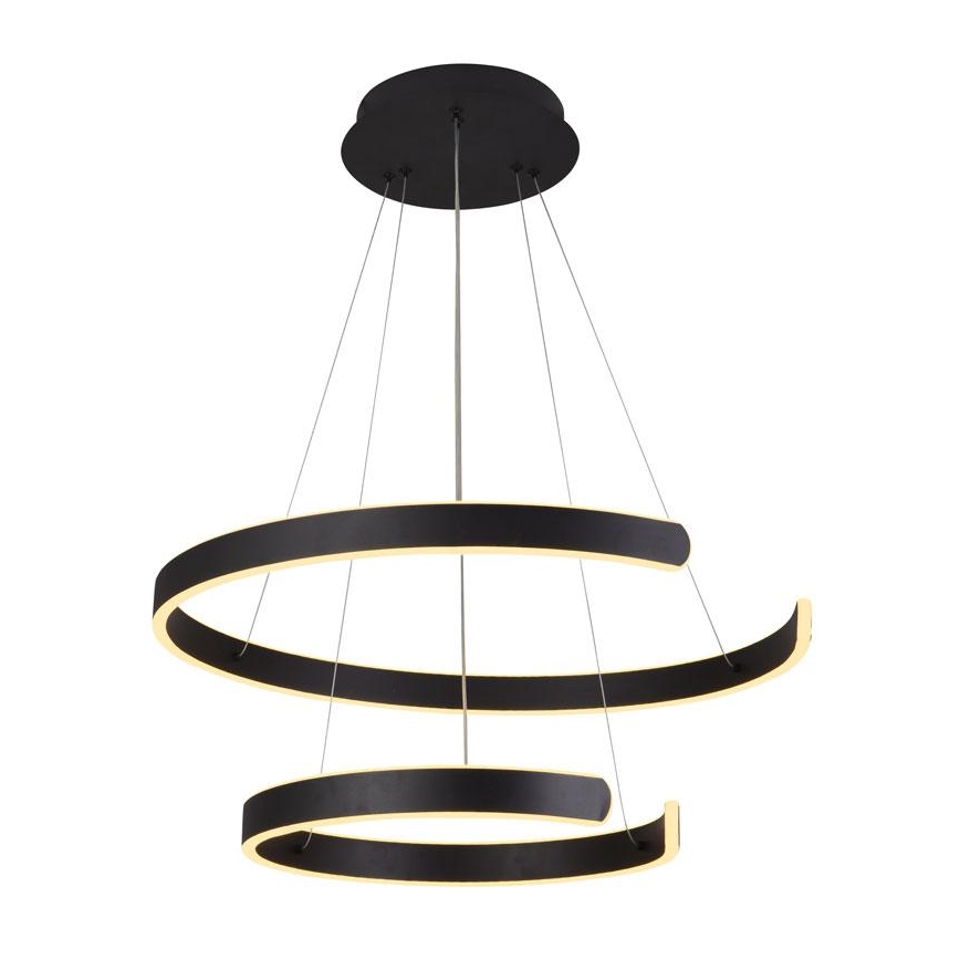 Lámpara colgante LED regulable con cable LED/120W/230V 3000-6500K Ø 60 cm + mando a distancia
