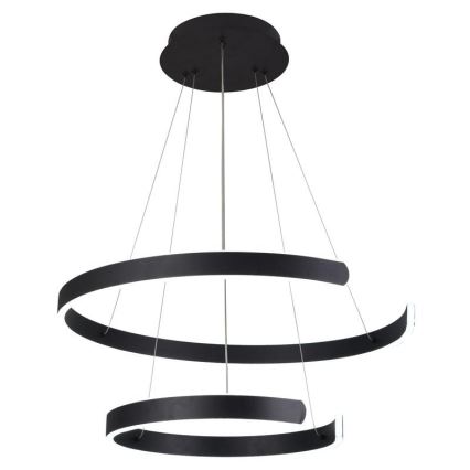 Lámpara colgante LED regulable con cable LED/120W/230V 3000-6500K Ø 60 cm + mando a distancia