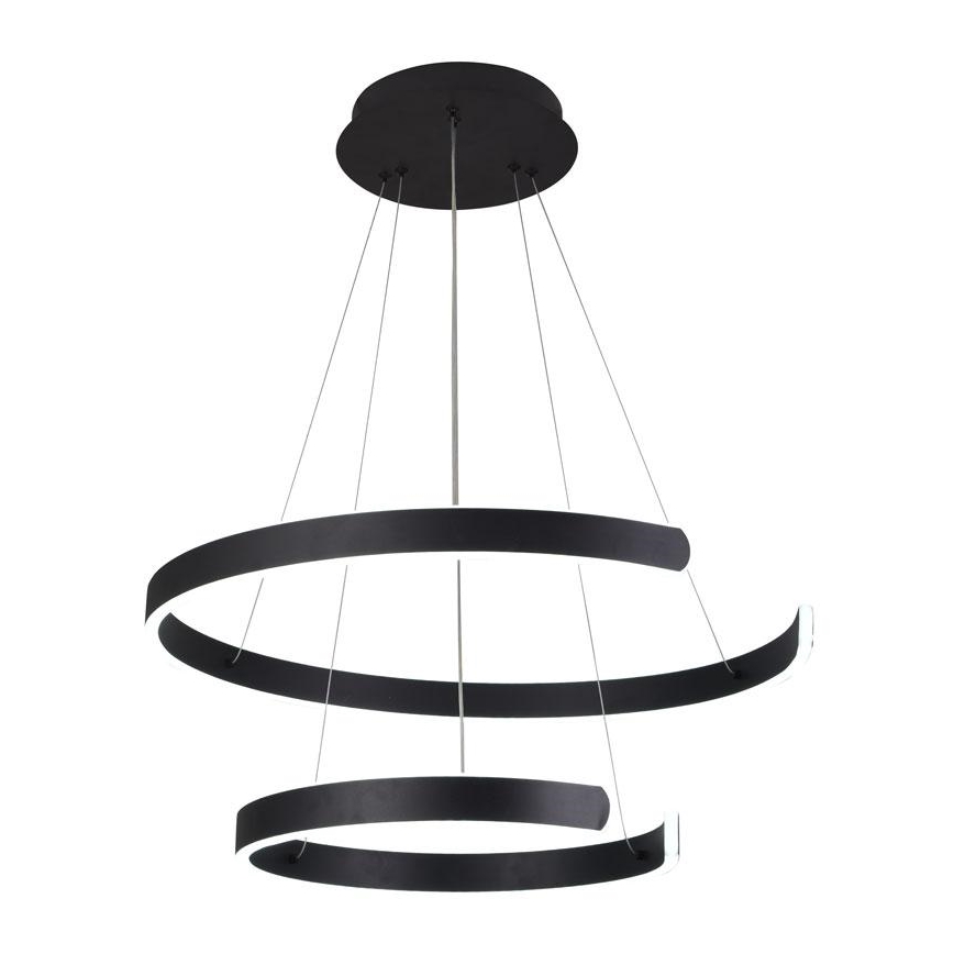 Lámpara colgante LED regulable con cable LED/120W/230V 3000-6500K Ø 60 cm + mando a distancia