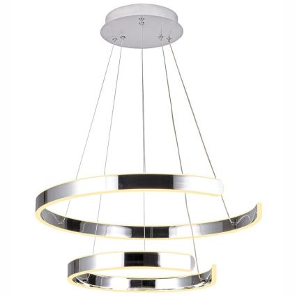 Lámpara colgante LED regulable con cable LED/120W/230V 3000-6500K Ø 60 cm + mando a distancia