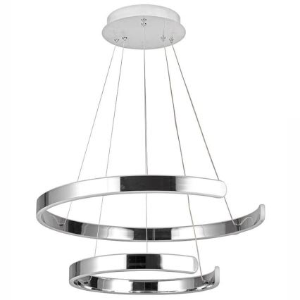 Lámpara colgante LED regulable con cable LED/120W/230V 3000-6500K Ø 60 cm + mando a distancia