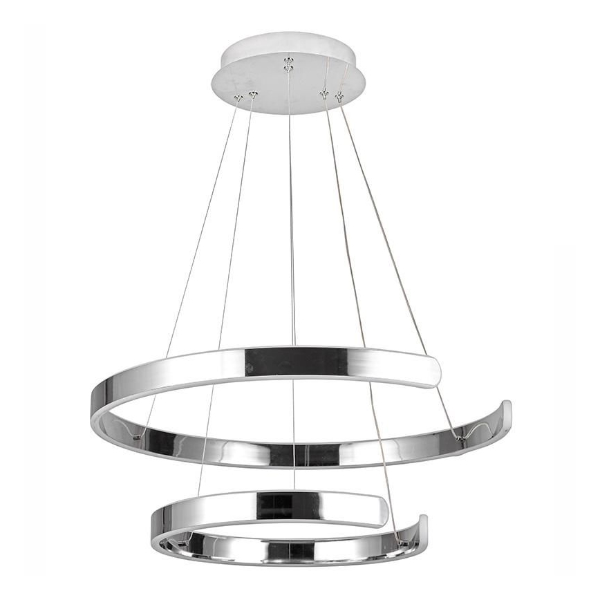 Lámpara colgante LED regulable con cable LED/120W/230V 3000-6500K Ø 60 cm + mando a distancia