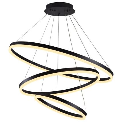 Lámpara colgante LED regulable con cable LED/125W/230V 3000-6500K Ø 80 cm + mando a distancia