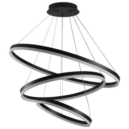 Lámpara colgante LED regulable con cable LED/125W/230V 3000-6500K Ø 80 cm + mando a distancia