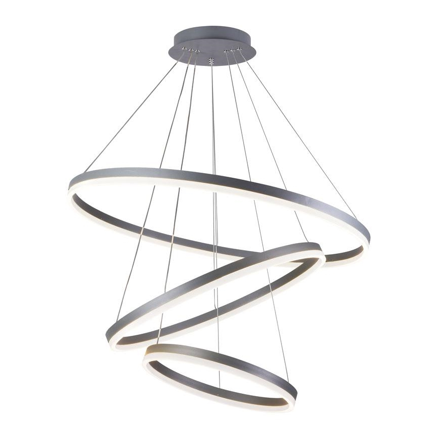 Lámpara colgante LED regulable con cable LED/125W/230V 3000-6500K Ø 80 cm + mando a distancia