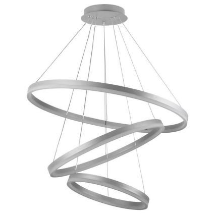 Lámpara colgante LED regulable con cable LED/125W/230V 3000-6500K Ø 80 cm + mando a distancia