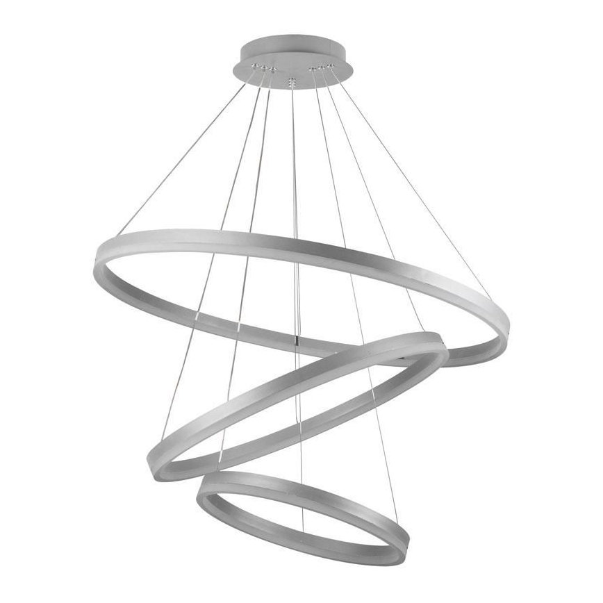 Lámpara colgante LED regulable con cable LED/125W/230V 3000-6500K Ø 80 cm + mando a distancia