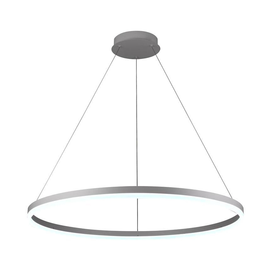 Lámpara colgante LED regulable con cable LED/55W/230V 3000-6500K Ø 80 cm + mando a distancia