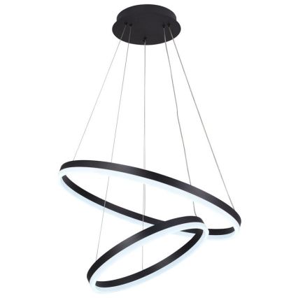 Lámpara colgante LED regulable con cable LED/70W/230V 3000-6500K Ø 60 cm + mando a distancia