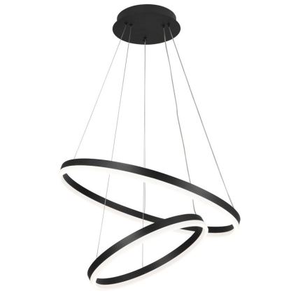 Lámpara colgante LED regulable con cable LED/70W/230V 3000-6500K Ø 60 cm + mando a distancia