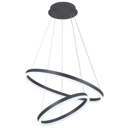Lámpara colgante LED regulable con cable LED/70W/230V 3000-6500K Ø 60 cm + mando a distancia