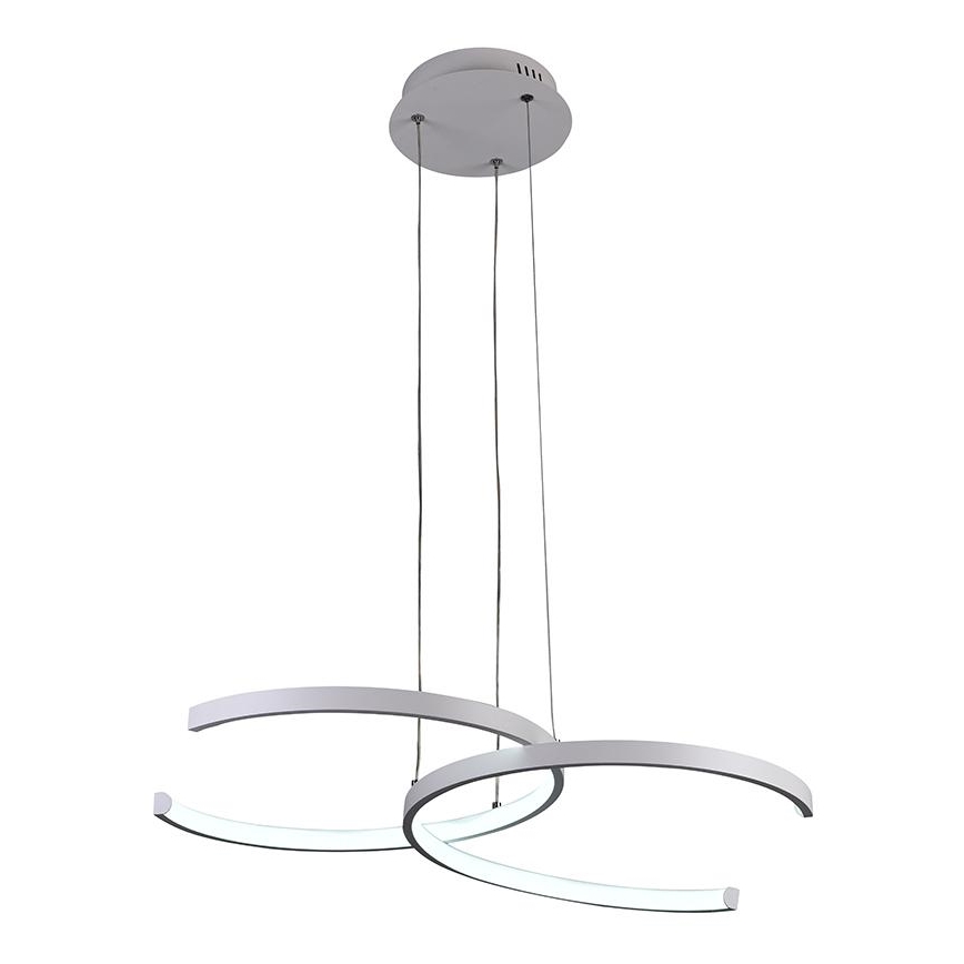 Lámpara colgante LED regulable con cable LED/50W/230V 3000-6500K + mando a distancia