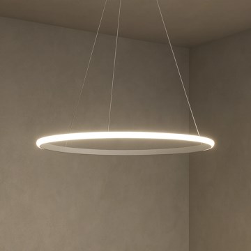 Lámpara colgante LED regulable con cable, 32W, 230V, 3000-6500K, diámetro 60 cm — con mando a distancia
