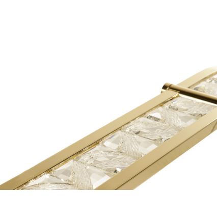 Lámpara colgante de cristal regulable con cable ENRIQUE LED/20W//230V 3000-6000K + mando a distancia