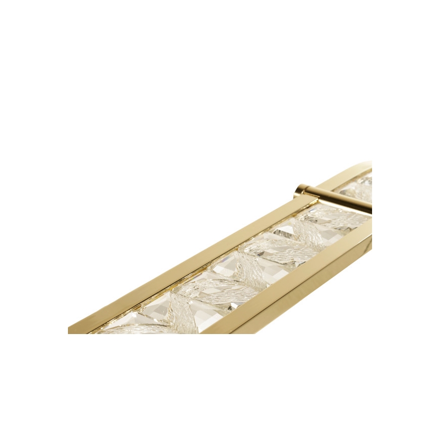 Lámpara colgante de cristal regulable con cable ENRIQUE LED/20W//230V 3000-6000K + mando a distancia