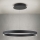 Lámpara colgante LED regulable con cable KOLK LED/60W/230V 2700/3000/4000K Ø 60 cm negra