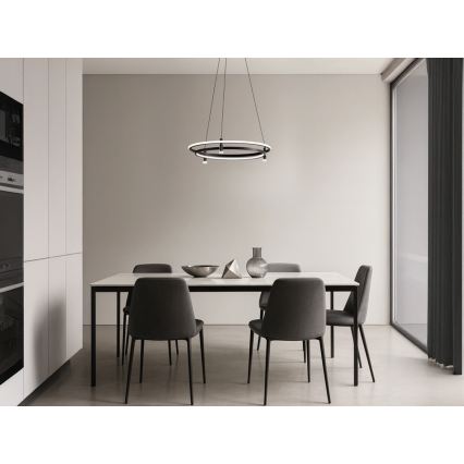 Lámpara colgante regulable LED con cable LED/100W/230V 3000-6500K Ø 60 cm + mando a distancia
