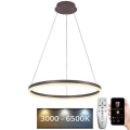 Lámpara colgante LED regulable con cable LED/42W/230V 3000-6500K Ø 60 cm + mando a distancia