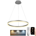 Lámpara colgante LED regulable con cable LED/42W/230V 3000-6500K Ø 60 cm + mando a distancia
